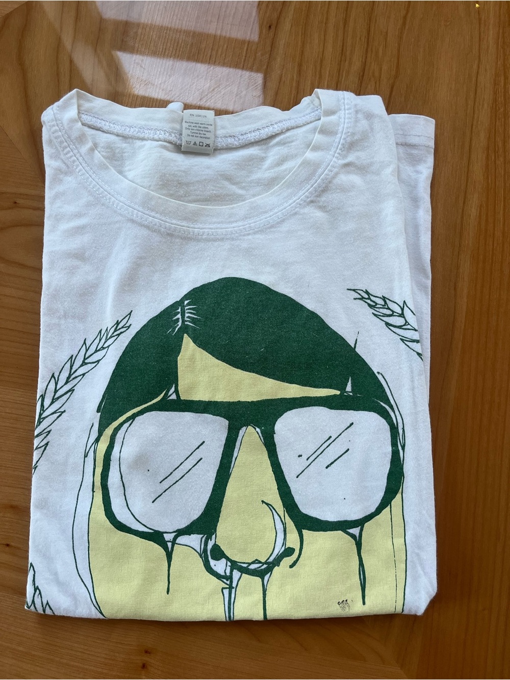 White Graphic Tee FALL OUT BOY band